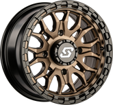 IGNITION WHEEL 15X7 4/156 +10MM BRONZE/BLK