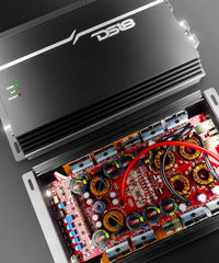 EXL 1-Channel Class D Amplifier 2500 Watts Rms @ 1-Ohm Made In Korea - DS18