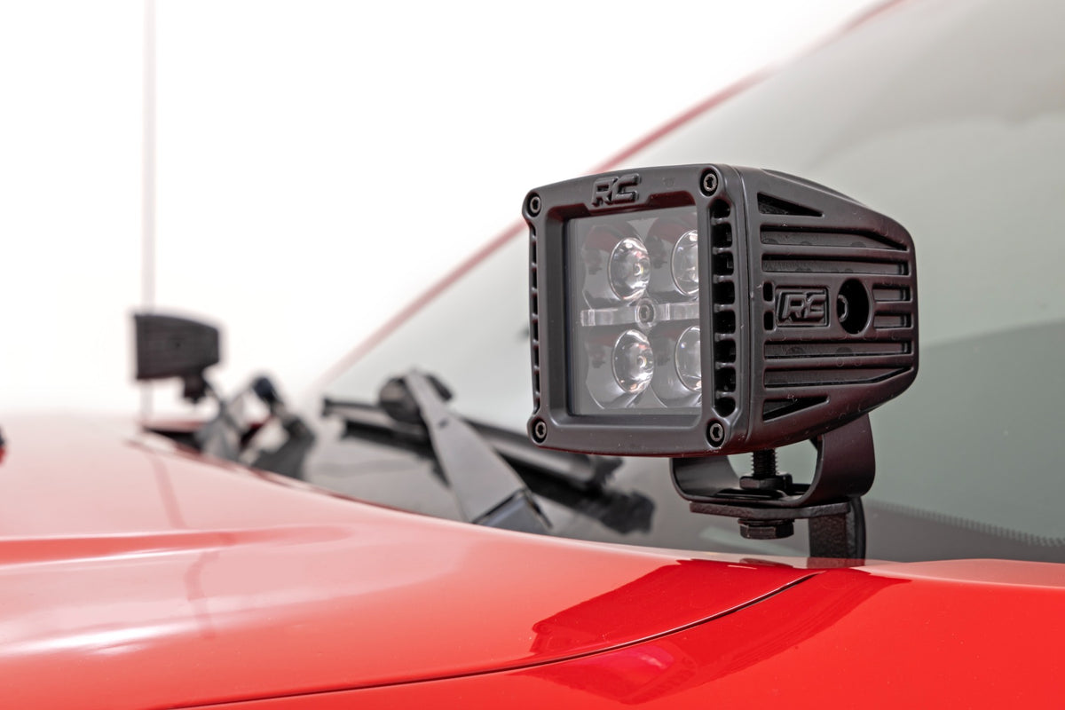 LED Light Kit | Ditch Mount | 3" OSRAM | Wide | Toyota Tacoma 2WD/4WD (05-15)