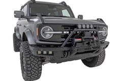 Safari Bar | 3.5" Round LED (Pair) | Black | Amber DRL | OE Modular Steel | Ford Bronco (21-26)