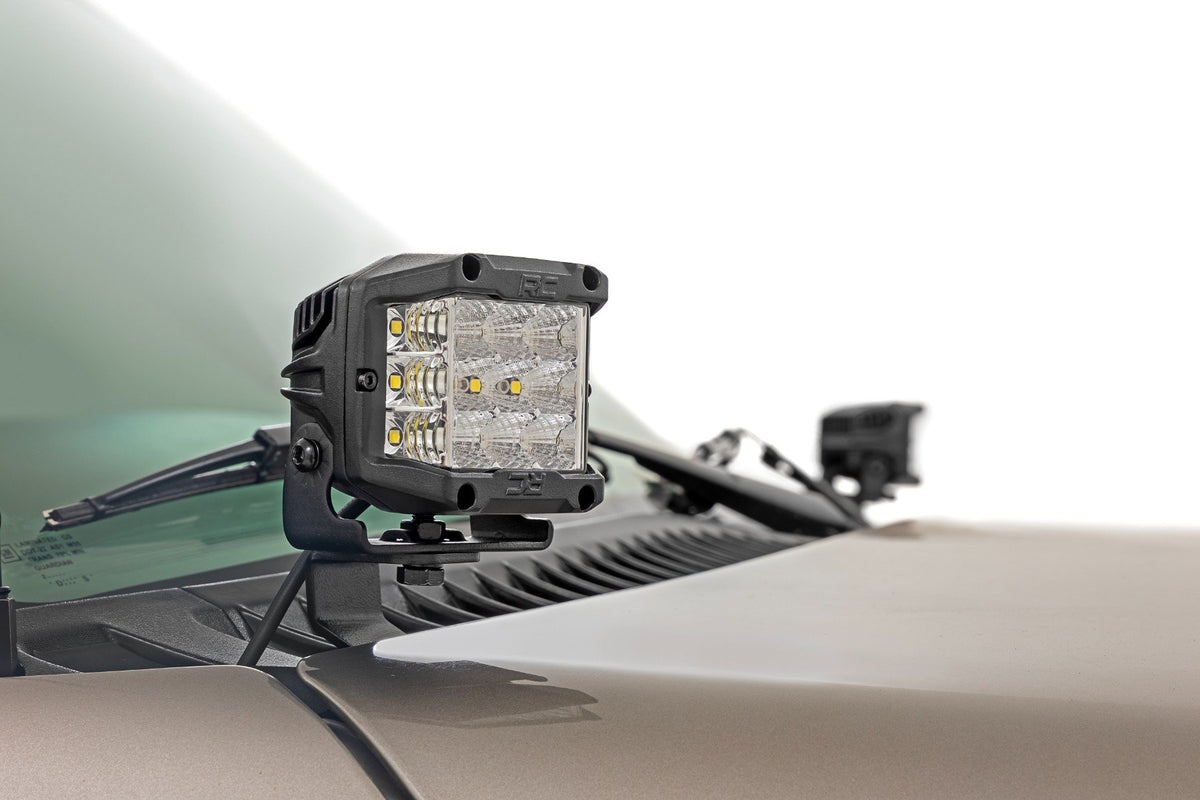 LED Light Kit | Ditch Mount | 3" OSRAM | Wide | Chevy Silverado 1500 (99-06)/Tahoe (00-06)