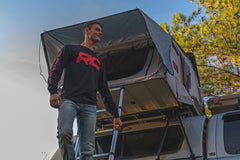 Rough Country Long Sleeve | RC Tread Sleeve | Black|2 XL