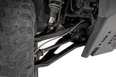 Black Forged Alum High Clearance 2" Fwd Offset Control Arms w/Ball Joints | Polaris Ranger 1000XP