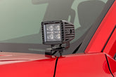 LED Light Kit | Ditch Mount | 2" Black Pair | White DRL | Toyota Tacoma (24-26)