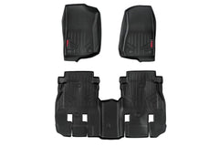 Floor Mats | FR & RR | 4 Door | Jeep Wrangler Unlimited 4WD (2018-2025)
