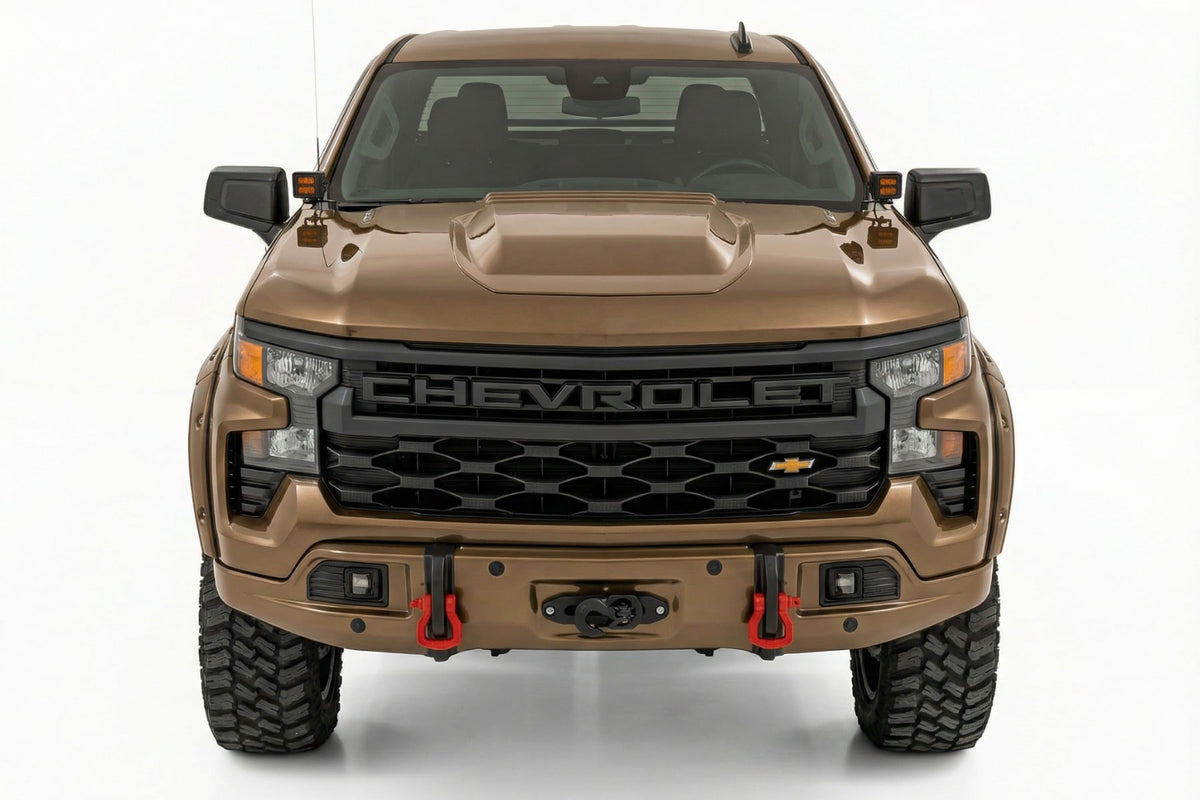 Front FXS Bumper | 12000S | GXN Harvest Bronze | Chevy Silverado 1500 (23-26)
