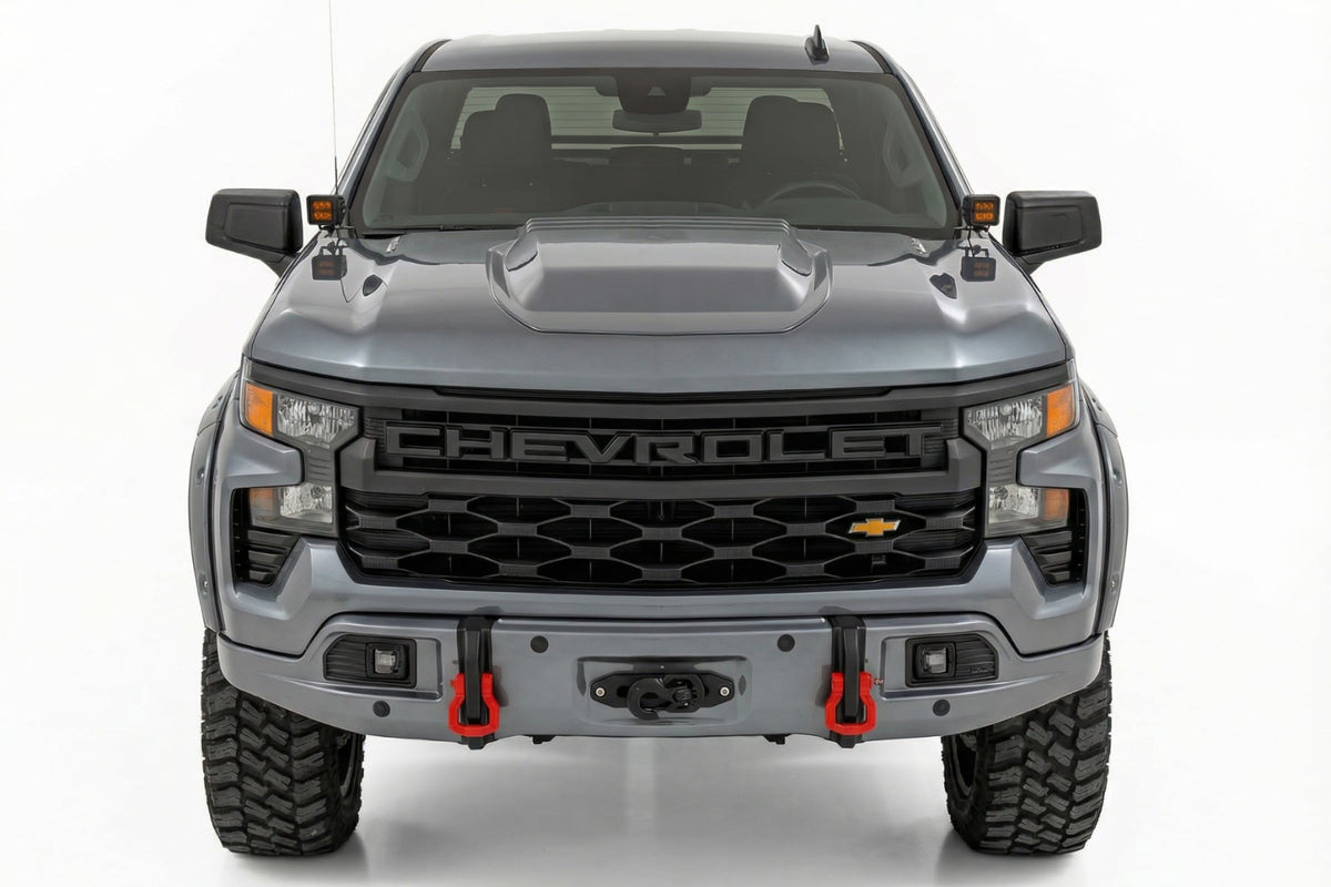 Front FXS Bumper | 12000S | GXD Sterling Grey Metallic | Chevy Silverado 1500 (23-26)