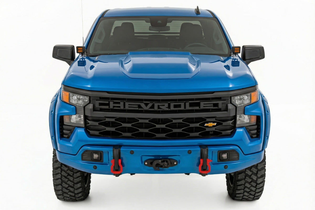 Bumper Cover | GA0 North Sky Blue | Chevy Silverado 1500 2WD/4WD (2023-2026)