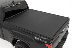 Soft Tri-Fold Bed Cover | With & W/O OE Rails | 6'7" Bed | Toyota Tundra (22-26)