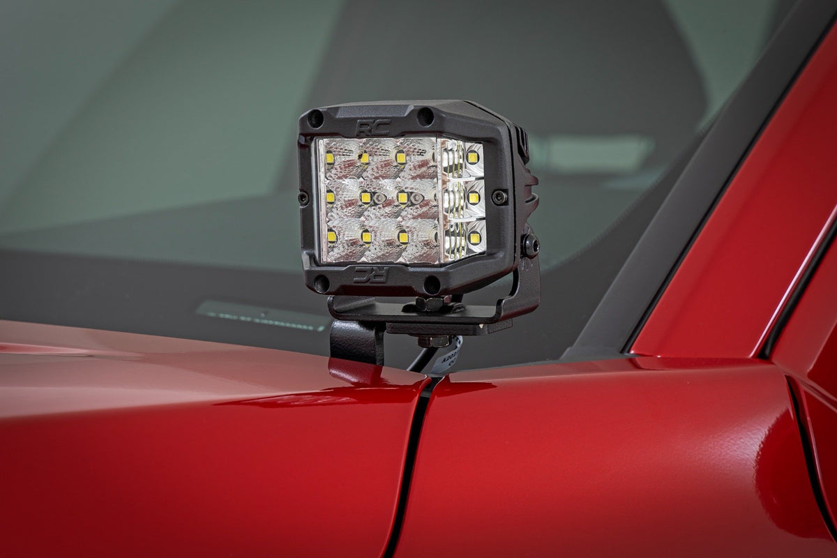 LED Light Kit | Ditch Mount | 3" OSRAM | Wide | Toyota Tacoma 2WD/4WD (24-26)