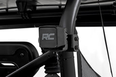 LED Light Kit | Rear Mount | 3" Chrome Pair | Wide Angle | Segway 570 F