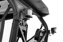 LED Light Kit | Rear Mount | 3" Chrome Pair | Wide Angle | Segway 570 F