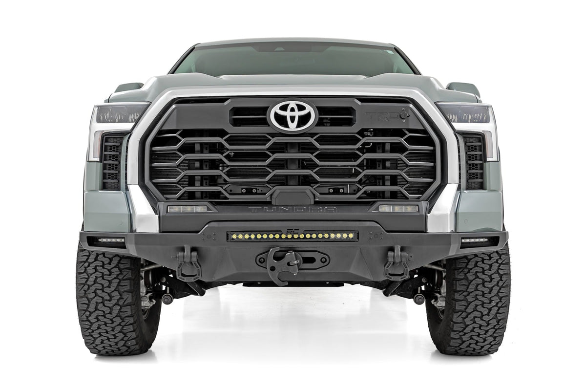 Hybrid Front Bumper | 12000S | Blk LED | Toyota Tundra 2WD/4WD (2022-2026)