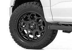 Rough Country 80 Series Wheel | One-Piece | Semi Gloss Black | 20x9 | 8x165 | 0mm