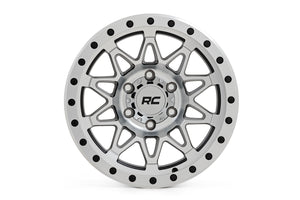 Rough Country 78 Series Wheel | Simulated Beadlock | Full Machine | 18x9 | 6x5.5 | -12mm