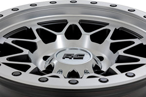 Rough Country 78 Series Wheel | Simulated Beadlock | Full Machine | 18x9 | 6x5.5 | -12mm