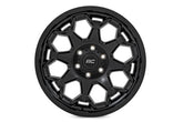 Rough Country 80 Series Wheel | One-Piece | Semi Gloss Black | 20x10 | 5x5 | -19mm