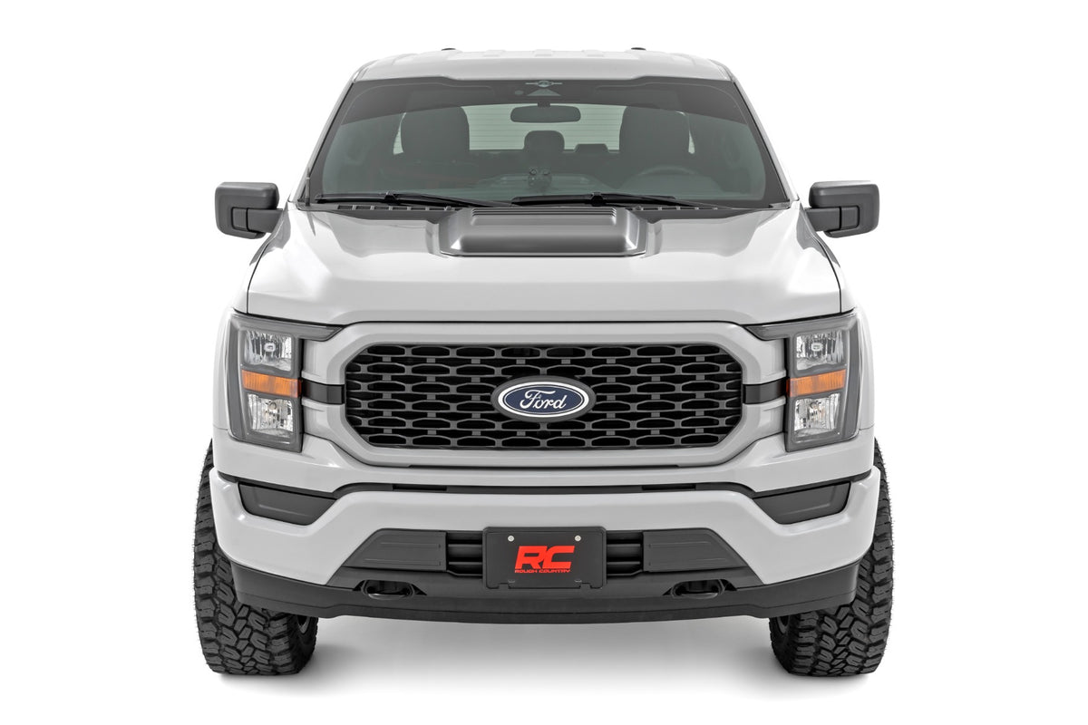 Hood Scoop | DR Avalanche Gray | Ford F-150 2WD/4WD (2021-2026)