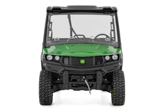 Vented Full Windshield | Scratch Resistant | John Deere Gator XUV 835