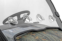 Vented Full Windshield | Scratch Resistant | John Deere Gator XUV 625/Gator XUV 850