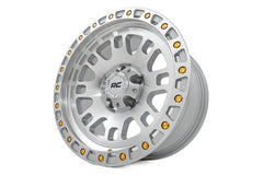 Rough Country 82 Series Wheel | One-Piece | Full Machined | 17x9 | 5x5 | -12mm