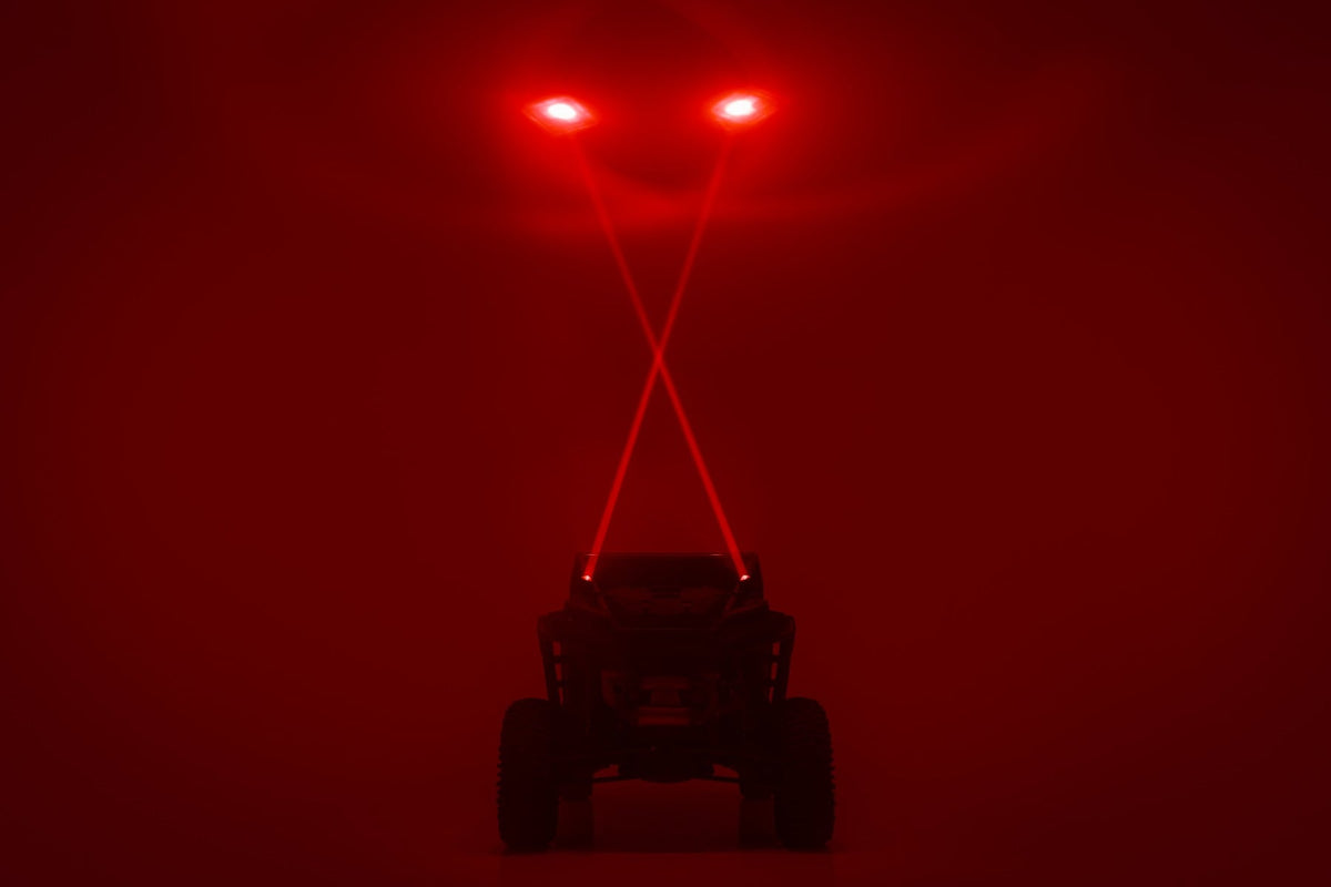 Laser Whip Light Kit | RGBW | 2400 Lumens | Pair