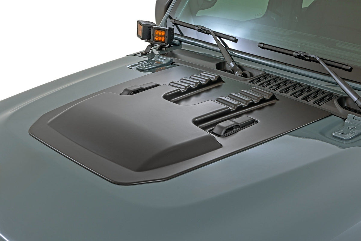 Hood Scoop | PGG Sarge Green | Jeep Gladiator JT/Wrangler JL 4WD (2018-2026)