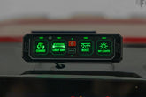 4 Gang Switch Panel | RGB Backlit Buttons | Multifunction Modes