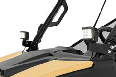 LED Light Kit | Front Mount | 2" Black Pair | White DRL | Segway 570 F