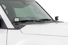 LED Light Kit | Ditch Mount | 2" Black Pair | White DRL | Toyota Land Cruiser (24-26)