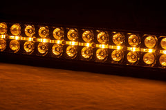 50 Inch Black Series LED Light Bar | Dual Row | Amber DRL