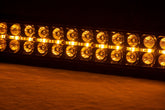 30 Inch Black Series LED Light Bar | Curved | Dual Row | Amber DRL
