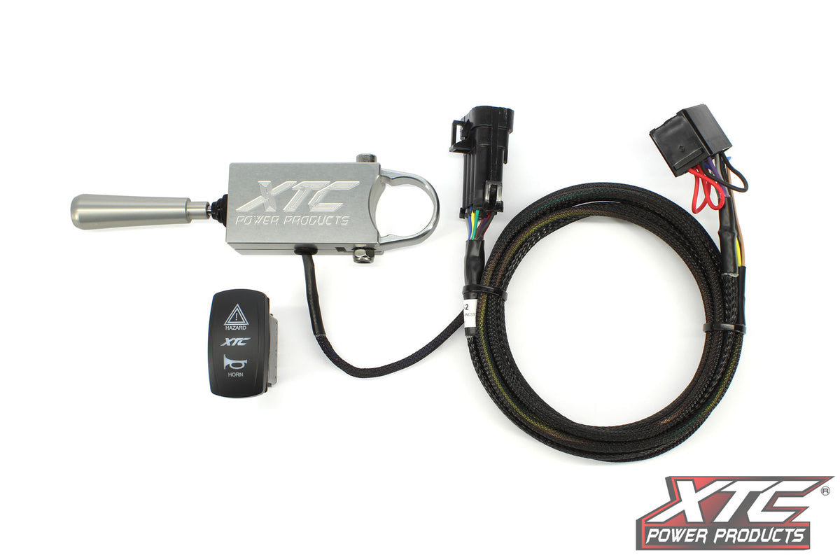 XTC 12ed0391dad11966 | Can-Am Defender Self-Canceling Turn Signal System with Billet Lever