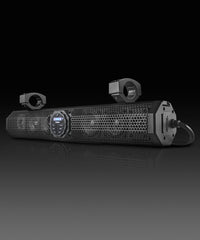 24" Marine Sound Bar Speaker System, 6 Speakers 600 Watts, Bluetooth® v5.0, Rotating Control Panel - DS18
