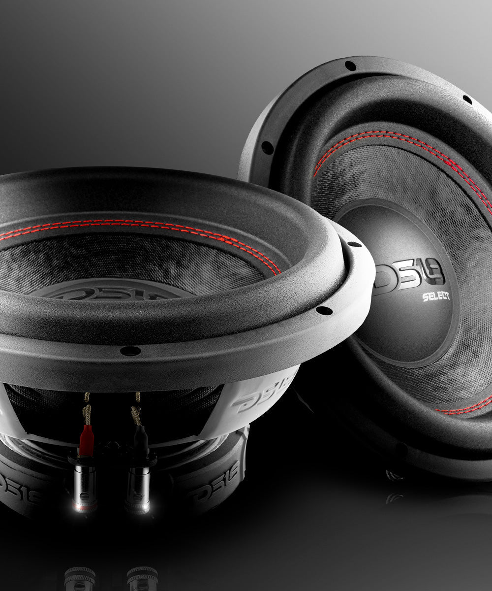 SELECT 10" Subwoofer 220 Watts Rms SVC 4-Ohm - DS18