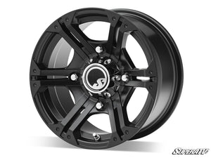 Intimidator Tires 32x10x14 on 14in. Bandit H-Series Black Wheels 4/156 Pattern