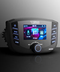 Marine Headunit TFT screen , 3 Zones, 4 volts Output, Bluetooth, RDS 4X50 Watts With DAB+ for Europe - DS18