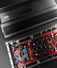 HOOLIGAN KO 1-Channel Amplifier with Voltmeter 8000 Watts Rms @ 1-Ohm Made In Korea - DS18