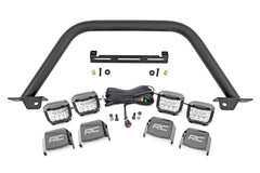 Safari Bar | 3" OSRAM (Quad) | Wide | OE Modular Steel | Ford Bronco (21-26)