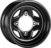 SEDONA STEEL 14X7 4/156 4+3 BLK 14MM