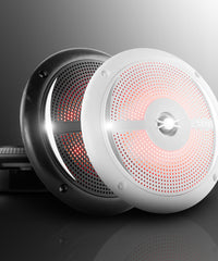 NXL 6.5" 2-Way Coaxial Marine Shallow Speaker With LED RGB Lights 25 Watts Rms 4-Ohm - DS18