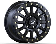 SANO BDLK WHEEL 15X7 5/4.5 6+1 (+50MM) BLACK