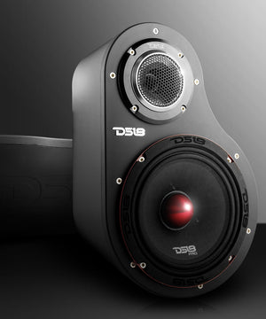 High Density Abs 2-Way Universal Pod 1 X 6.5" Loudspeaker and 1 x 1.5" Tweeter - DS18