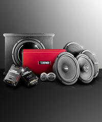DS18 CARPK-2 ZXI High Volume Complete System 6.5 Package with powered 12 inch subwoofer - DS18