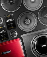 DS18 CARPK-2 ZXI High Volume Complete System 6.5 Package with powered 12 inch subwoofer - DS18