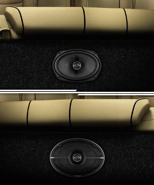 ZXi 6x9" 2-Way Coaxial Speakers with Kevlar Cone | 120W RMS 4-Ohm - DS18