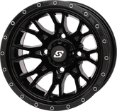 FUSION WHEEL 12X7 2+5 4/110 GLOSS BLACK