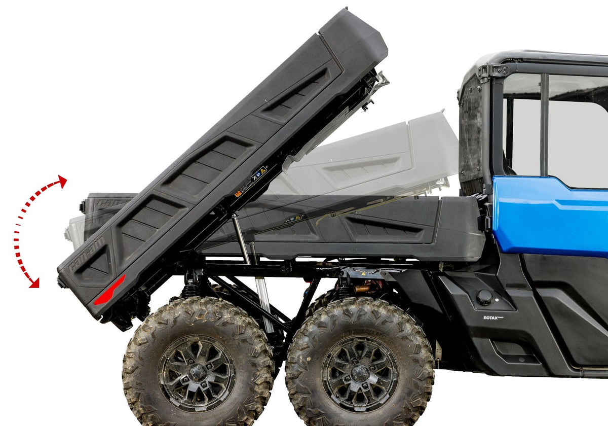 Can-Am Defender Electric Dump Bed Kit - 6x6 and Pro