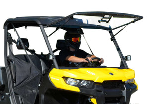 Can-Am Defender HD9 Flip Windshield