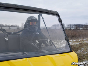 Can-Am Defender Scratch Resistant Full Windshield